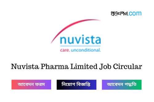 Nuvista Pharma Limited Job Circular