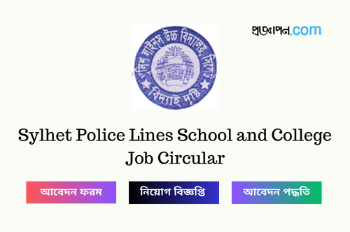 Sylhet Police Lines School and College Job Circular