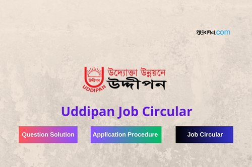 Uddipan Job Circular