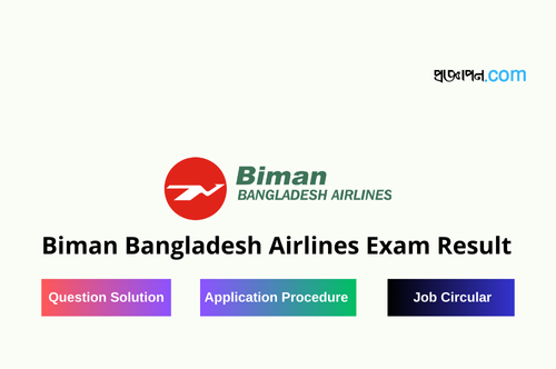 Biman Bangladesh Airlines Exam Result