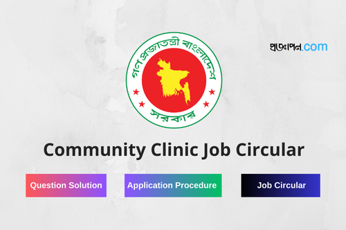 Community Clinic Job Circular