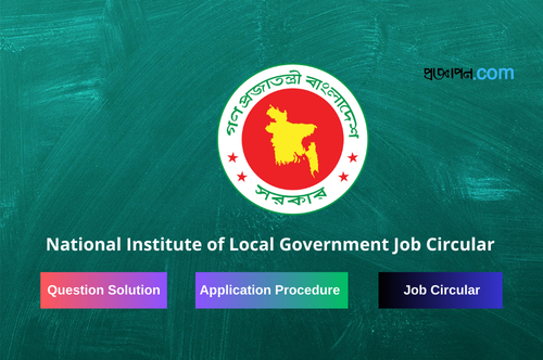 National Institute of Local Government Job Circular