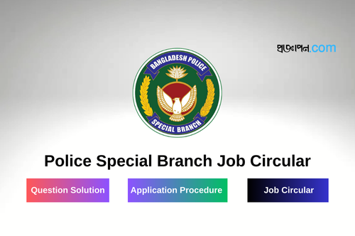 Police Special Branch Job Circular