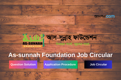 As-sunnah Foundation Job Circular