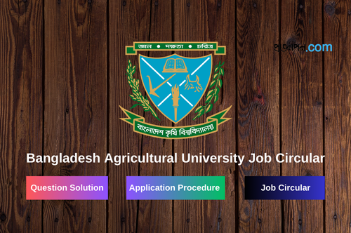 Bangladesh Agricultural University Job Circular