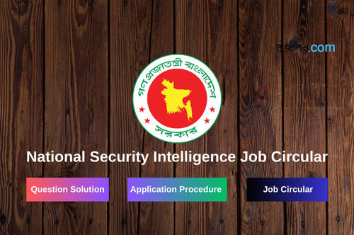 National Security Intelligence Job Circular