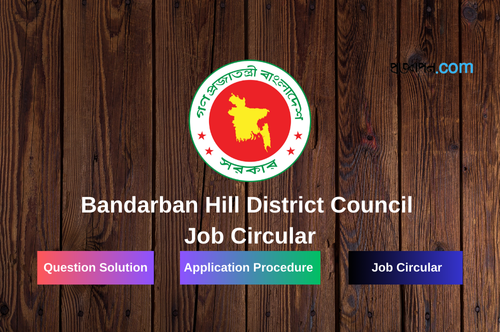 Bandarban Hill District Council Job Circular