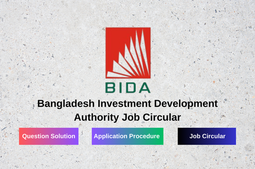 Bangladesh Investment Development Authority Job Circular